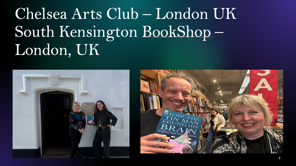 How The Tin Man Found His Brain Goes To Chelsea Arts Club, London, UK